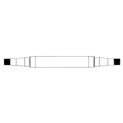 230031 - SPINDLE 1-3/4  DOUBLE /W PARTS - REV B : 